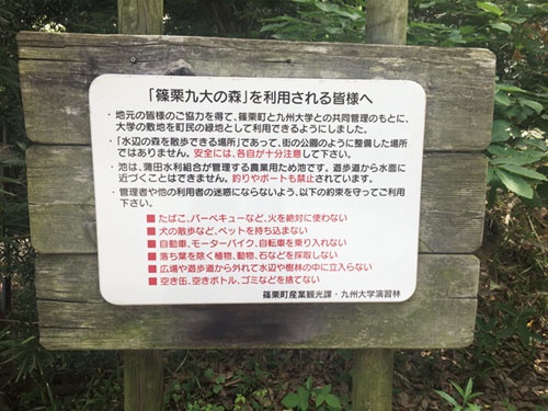 <span class="fontBold">突然、インスタで拡散し、来訪者が急増。町や九大が注意を呼びかける事態に</span>