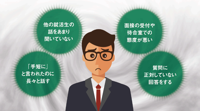 面接で嫌われる就活生 印象悪くする面接官 日経ビジネス電子版