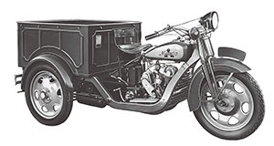 <b>マツダが1931年に製造したDA型三輪トラック第1号車</b>(写真提供=マツダ)