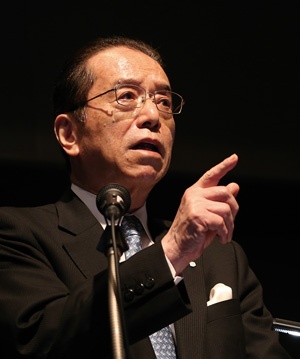 <b>和田 勇氏<br/>積水ハウス会長兼CEO<br/>1965年関西学院大学法学部卒業、積水ハウス入社。98年社長に就任。2008年から現職。</b>（写真＝陶山 勉）