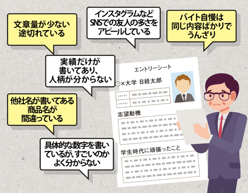 人気企業は「落とす理由」を探している