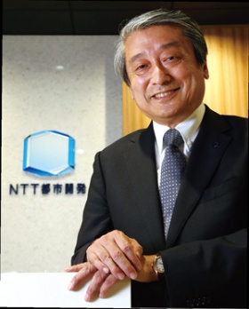 <span class="fontBold">［ なかがわ・ひろし ］<br />1978年京都大学経済学部卒、日本電信電話公社（現NTT）入社。2007年NTT東日本取締役、12年副社長、16年NTT都市開発副社長、17年6月から現職。62歳。</span>（写真=陶山 勉）