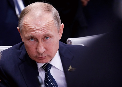 <span class="fontBold">ロシアのプーチン大統領は、米英仏によるシリアへのミサイル攻撃に強く反発する</span>（写真=ユニフォトプレス）