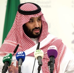 <b>構造改革で辣腕を振るうムハンマド・ビン・サルマン副皇太子</b>(写真=Anadolu Agency/Getty Images)