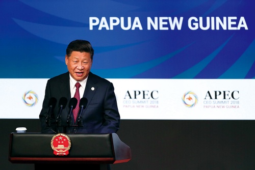 <span class="fontBold">APEC首脳会議に出席した習近平国家主席は、その足でブルネイとフィリピンを歴訪した</span>(写真=代表撮影/ロイター/アフロ)