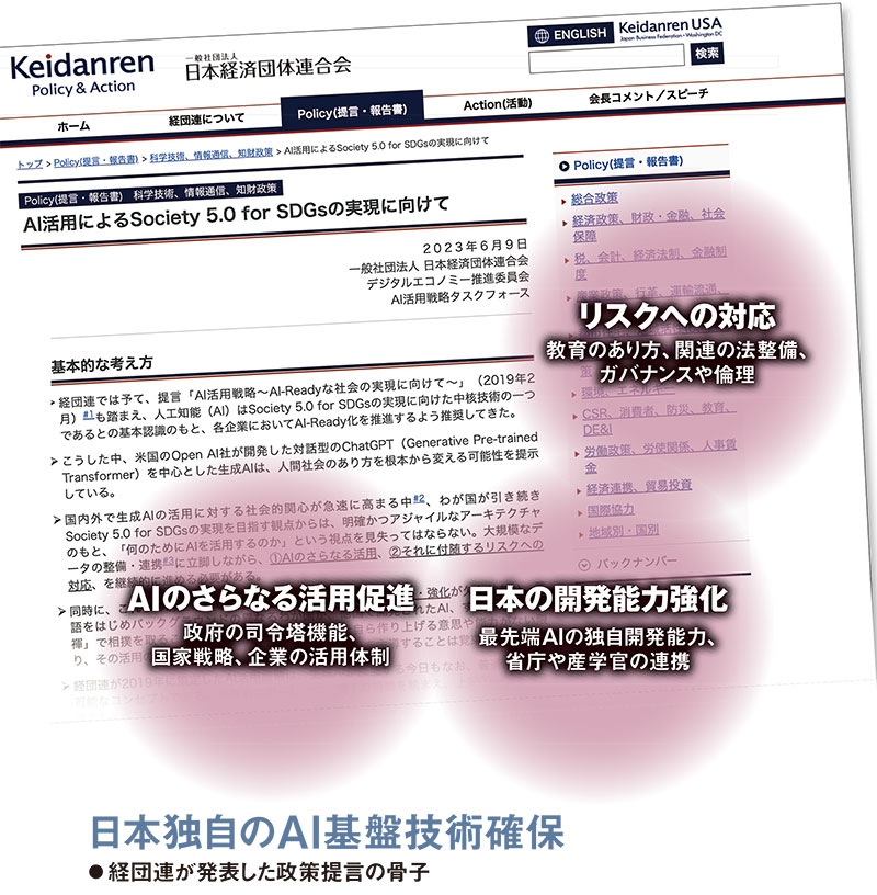 国産の大規模言語モデル 日本語処理の水準で差異化図る:日経ビジネス電子版
