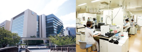 <span class="fontBold">東京・品川にある品川研究開発センター。2010年6月にワーキンググループが立ち上がり、これまでに7つのADCを作ってきた</span>