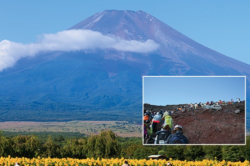 <span class="fontBold">毎夏、国内外から多くの登山客が訪れる富士山。昨年は約23万6000人が登山した</span>（写真=PIXTA）