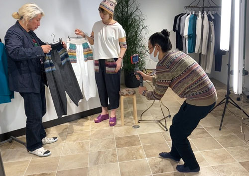 佐藤繊維ターコイズ グリーン モヘア 新品｜コロナ禍でネット活用を