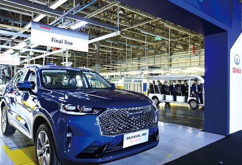 <span class="fontBold">米GMの工場を改修した中国・長城汽車のタイ工場</span>