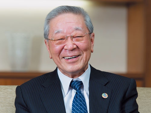 <span class="fontBold">2020年2月、日経ビジネスのインタビューに応じた中西氏</span>(写真=的野 弘路)