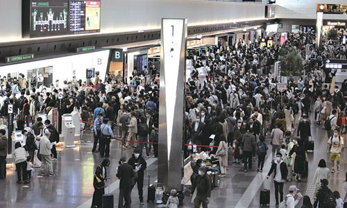 GW初日（4月29日）の羽田空港は大混雑だった