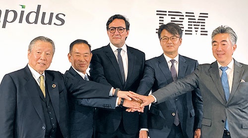 ラピダスは米IBMと提携し、最先端の集積化技術などを導入する