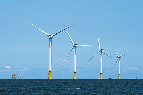 脱原発を掲げる台湾は洋上風力で先行しており、世界のエネルギー大手などが開発・運営に関わっている（写真=Shutterstock）