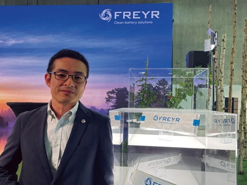 ノルウェーの新興電池企業「フレイル・バッテリー」で最高技術責任者(CTO)を務める川口竜太氏。およそ25年間、電池産業に関わる中で、量産の難しさを痛感してきた