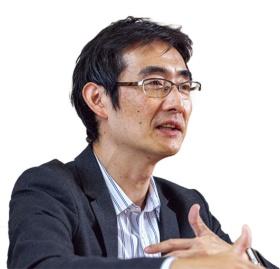 森・浜田松本法律事務所の増島雅和弁護士は、「Web3で生まれるバリューを国富につなげるため、包括的で一貫した戦略立案が必要」と話す（写真=北山 宏一）