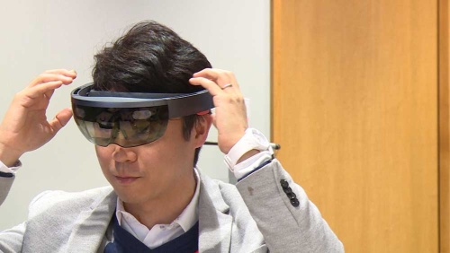 スマートグラスも初体験