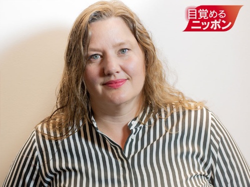 『ファクトフルネス』(日経BP)の著者の1人、アンナ・ロスリング・ロンランド氏(写真:藤村 豪=DreamMovie)