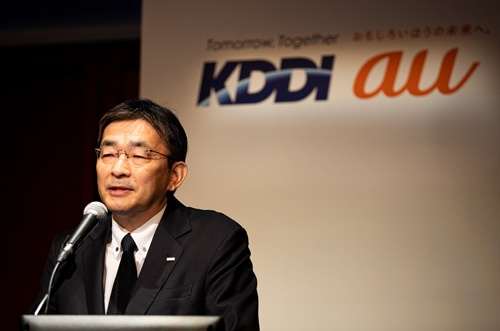 KDDIの高橋誠社長