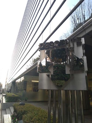 TOBへの反対を表明した。写真はデサントの東京本社(東京・豊島)