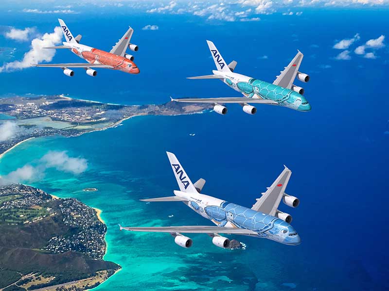 ANA投入の超大型機「A380」、ハワイ線の出足には自信：日経ビジネス電子版
