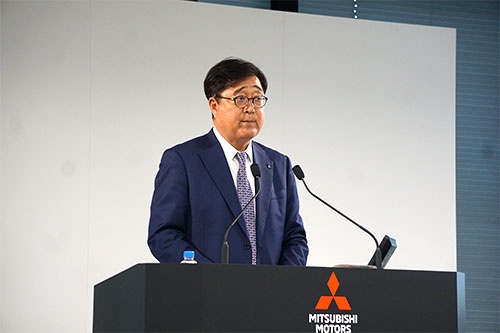 三菱自動車の益子修会長兼CEO(最高経営責任者)