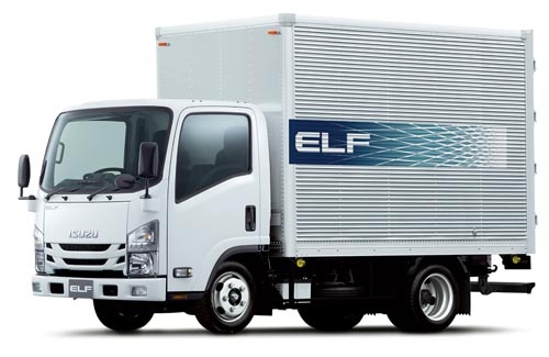 小型トラック「エルフ」の販売が好調で19年3月期は過去最高益を更新