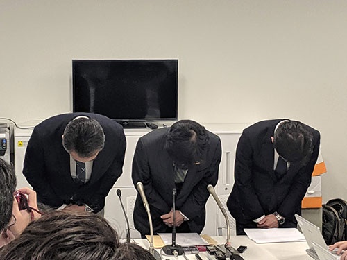 7月4日の会見で、セブン・ペイの小林強社長は「セキュリティーを強化し、早急に立て直したい」と語った