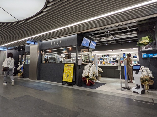 7月1日にオープンした「AZLM CONNECTED CAFE 渋谷地下街店」