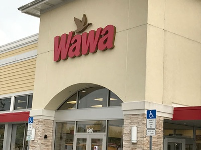 フロリダの地元記者が推薦したコンビニエンスストアWawa(写真はフロリダ州オーランドの店舗)