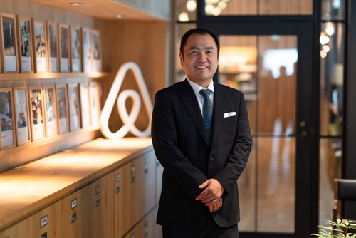 田邉泰之・Airbnb Japan代表取締役（写真：吉成 大輔、以下同）