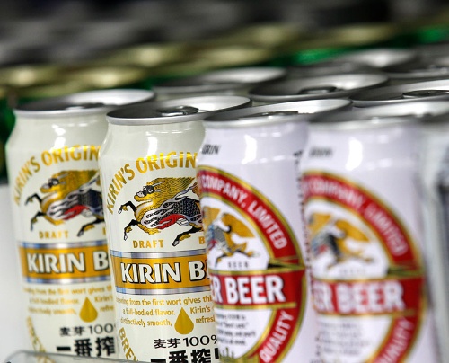 FPはキリンHDにビール事業に集中するよう求めている（写真：ロイター/アフロ）