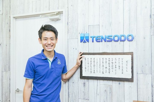 天創堂(大阪市)の粕井健次社長
