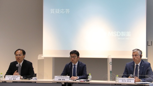 MSDの記者会見
