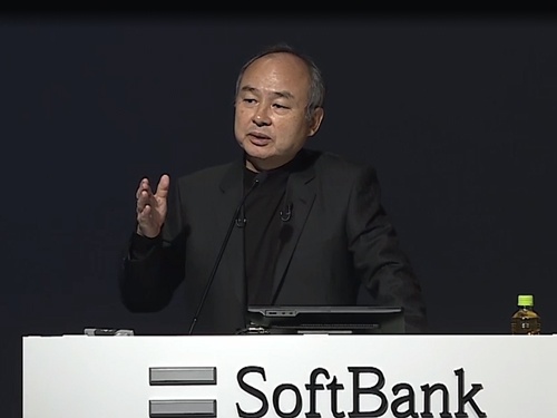 5月12日の決算発表で、孫氏は投資ファンド事業について強気の見方を示した