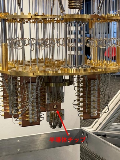 実際に処理をしているのはこの小さなチップ