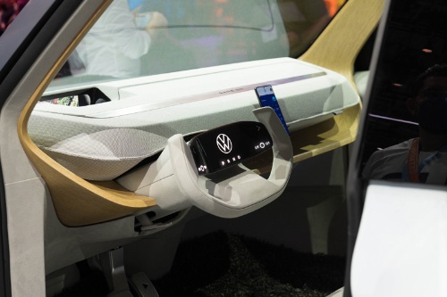 VWは約2万ユーロの新型EV「ID.ライフ」でEVの大衆化を狙う(写真:Mari Kusakari)
