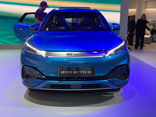 日本でも販売するBYDのSUVタイプのEV「ATTO3」