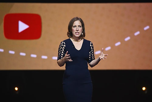 退任を表明したYouTubeのスーザン・ウォジスキCEO（写真：Noam Galai / Getty Images）
