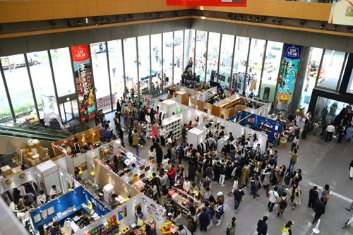 2019年4月に丸の内で開催された「生活のたのしみ展」の会場の様子