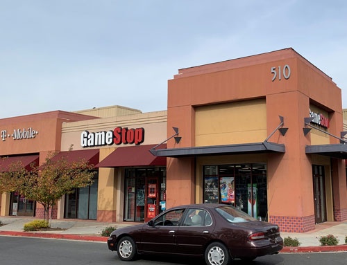 ゲームストップのカリフォルニア州シリコンバレーの店舗