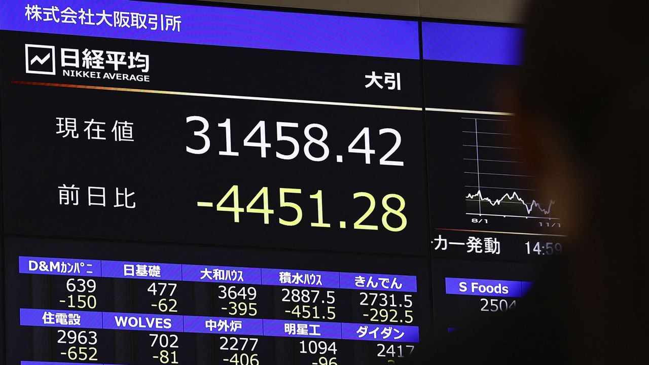 日経平均株価4451円安で下げ幅過去最大 企業揺さぶる米景気減速リスク：日経ビジネス電子版