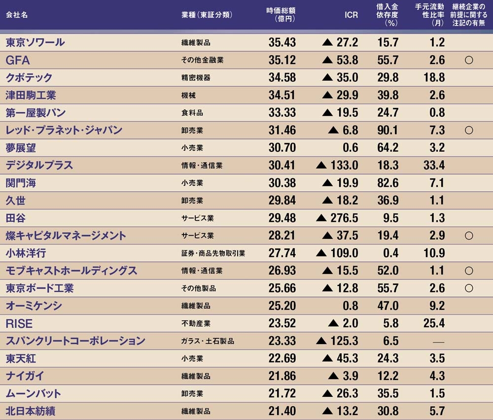 上場企業にも債務の重荷 国際基準で浮かんだ126社 :日経ビジネス電子版