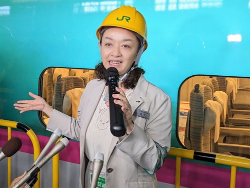 JR東日本マーケティング本部で事業推進ユニット(列車荷物輸送・SCM)マネージャーを務める堤口貴子氏