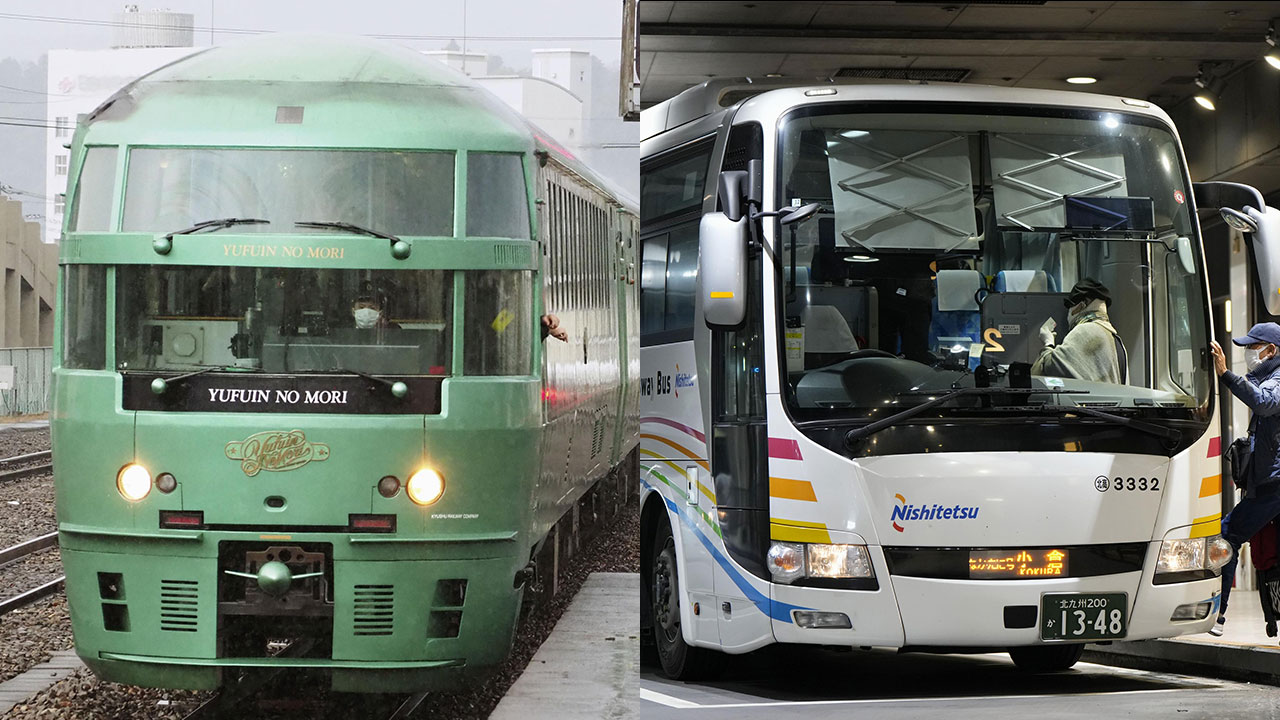 福岡(博多駅・天神)北九州(小倉)間 高速バス 回数券 ２枚 - 乗車券/交通券