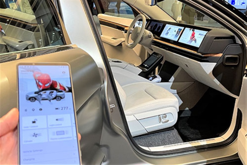 まさに 走るスマホ ソニーのevをラスベガスで体験 2ページ目 日経ビジネス電子版 まさに 走るスマホ ソニーのevをラスベガスで体験 2ページ目 日経ビジネス電子版
