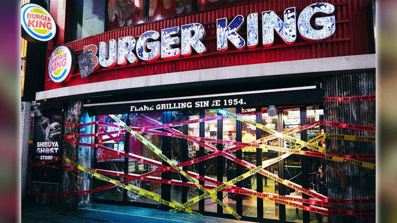 オワコン扱いのバーガーキングを奮起 「渋谷ゴーストストア大作戦