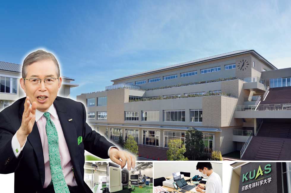永守重信氏。日本電産会長兼CEO。1944年京都府生まれ。2018年3月、学校法人京都学園理事長に就任。19年4月から法人名変更に伴い、学校法人永守学園理事長を務める