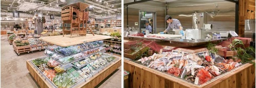 堺北花田は、日本初となる食品売り場を設置するなど、地域産品の取り扱いを本格化させる端緒となった店舗
