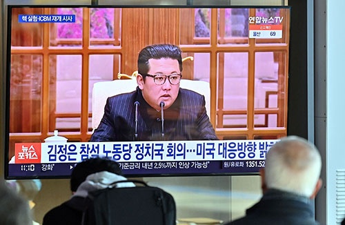 北朝鮮が核実験やICBMの発射を示唆した。これは方針転換なのか（写真：AFP／アフロ）